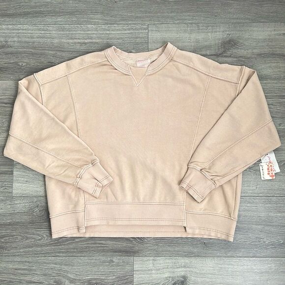 Free People Movement x HATCH Intercept Pullover Sweatshirt Medium Maternity NWT - Picture 3 of 14